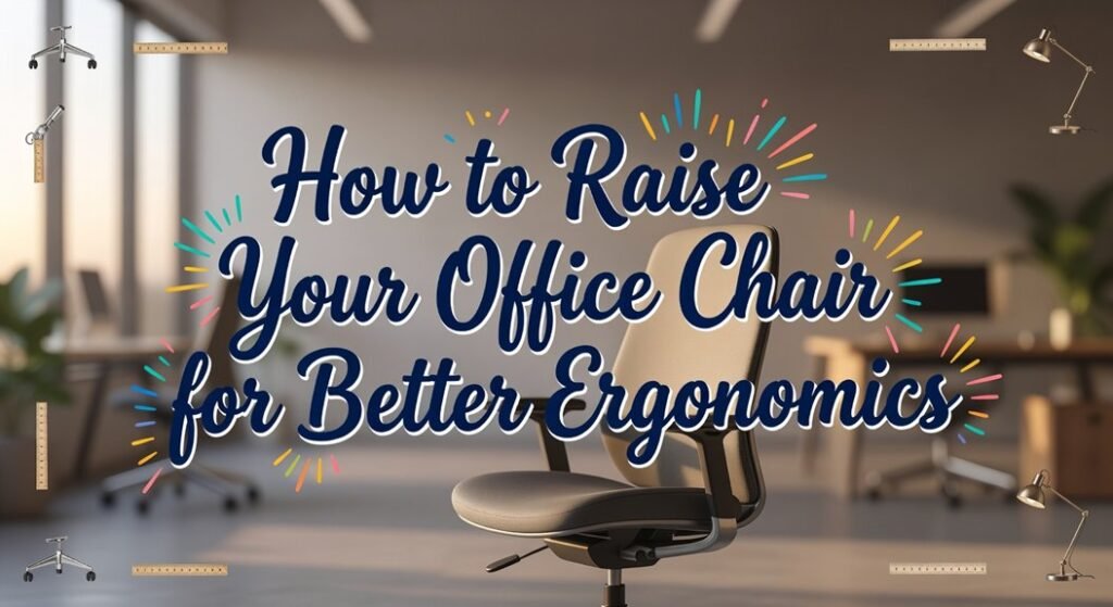 adjust chair height ergonomically