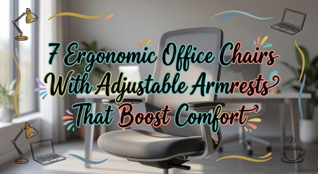 adjustable armrests ergonomic chairs