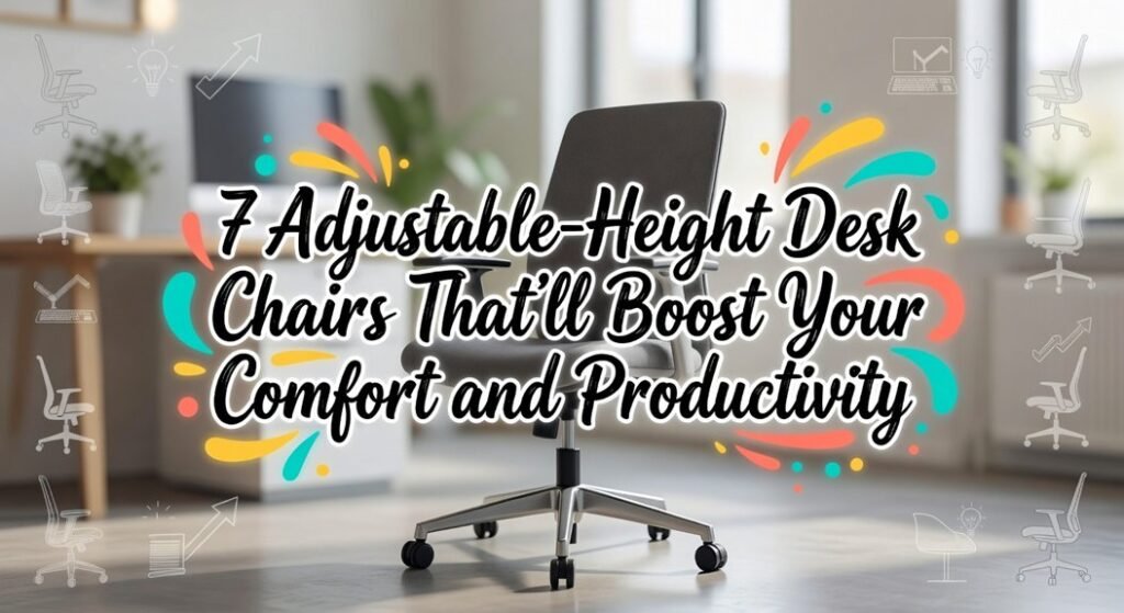 adjustable chairs for productivity