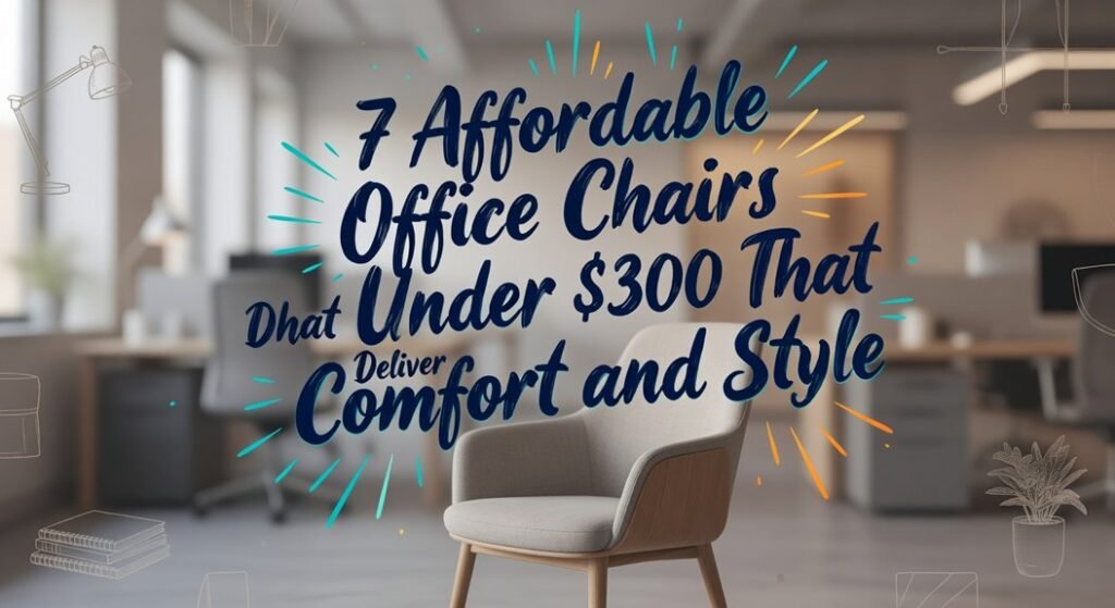 affordable chairs under 300