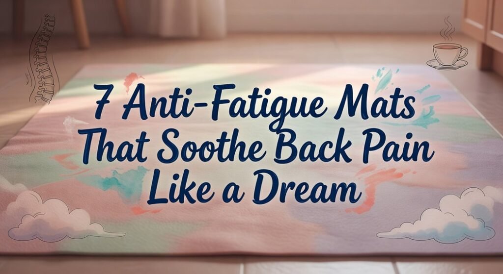 anti fatigue mats relieve back pain