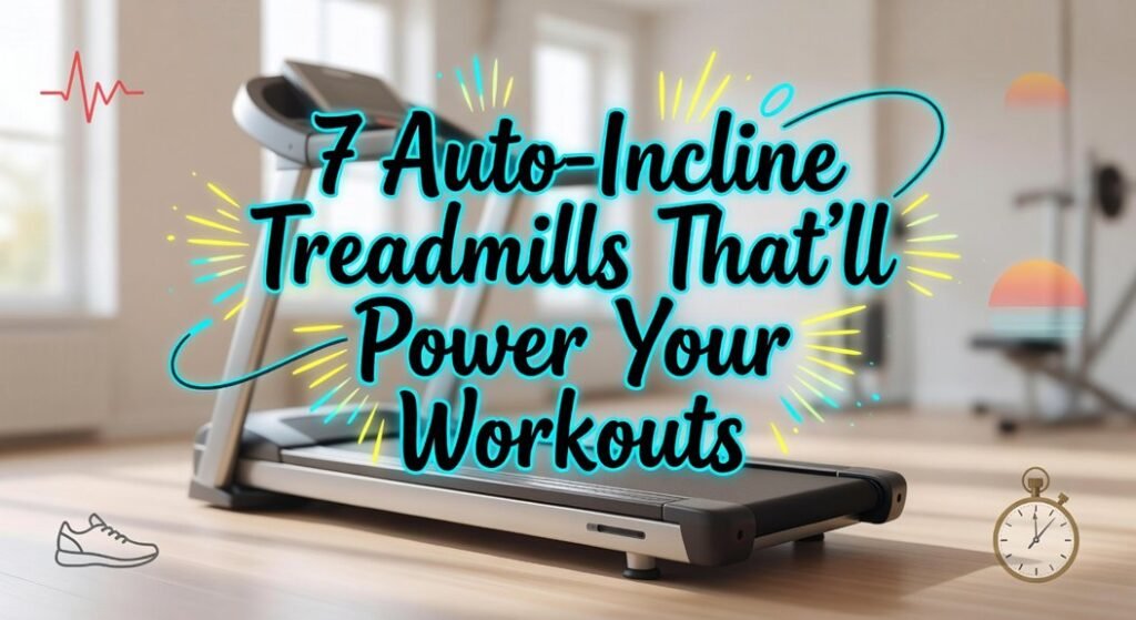 auto incline treadmills for workouts