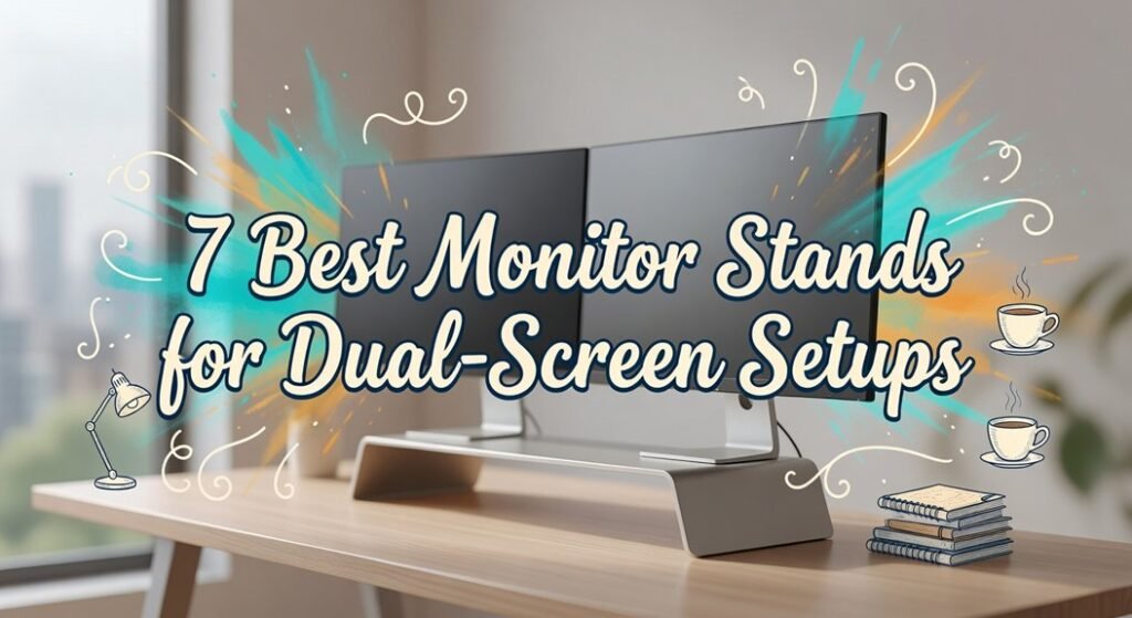 best dual screen monitor stands