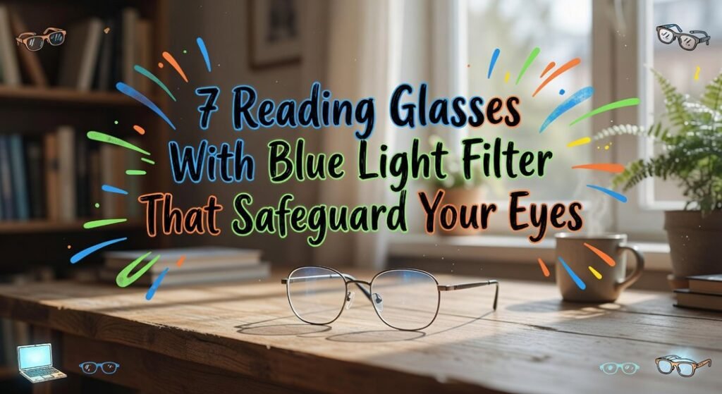 blue light filtering reading glasses