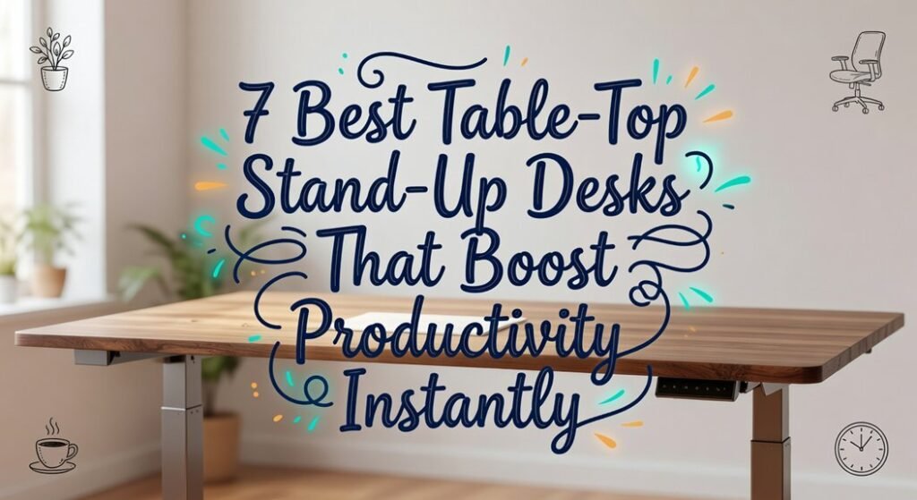 boost productivity with standing desks