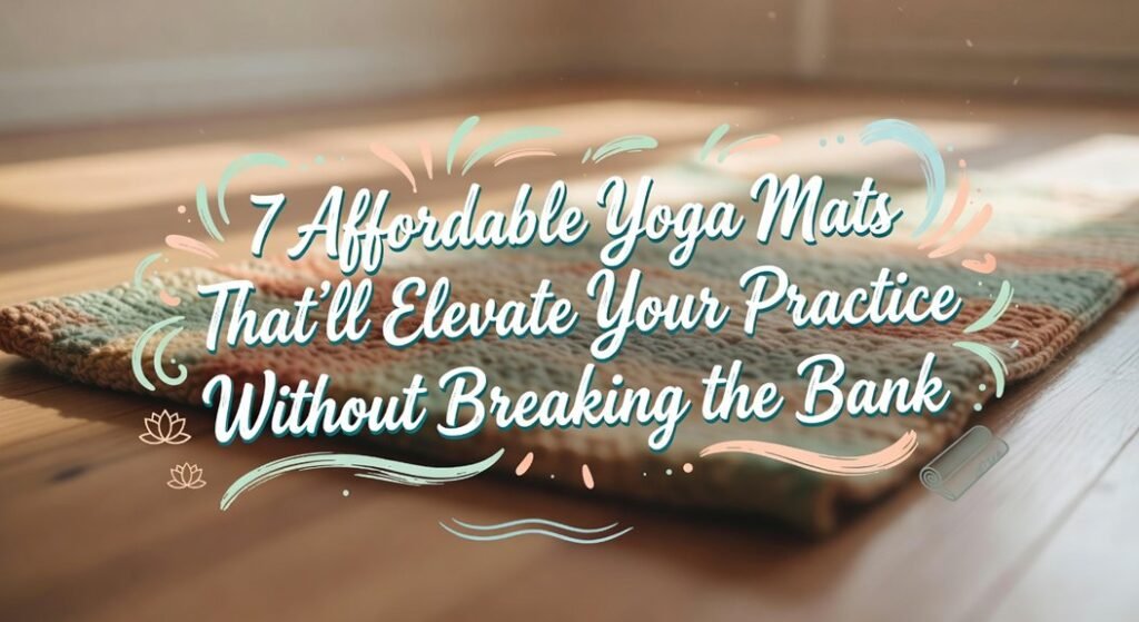 budget friendly yoga mats