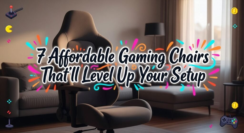 budget gamer seating recommendations