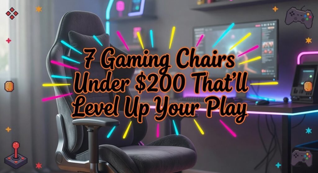 budget gaming chair picks