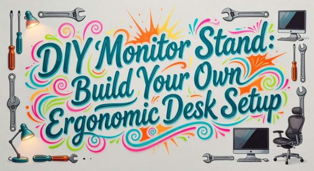 build ergonomic monitor stand