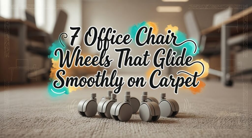 carpet compatible chair wheels