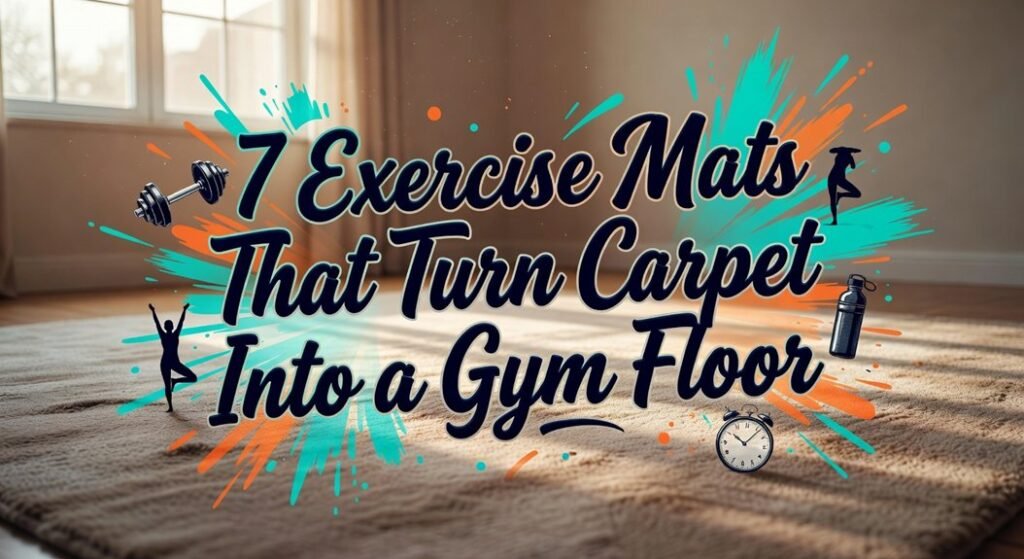 carpet converting exercise mats