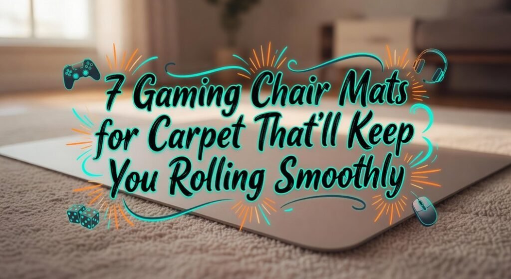 carpet gaming chair mats