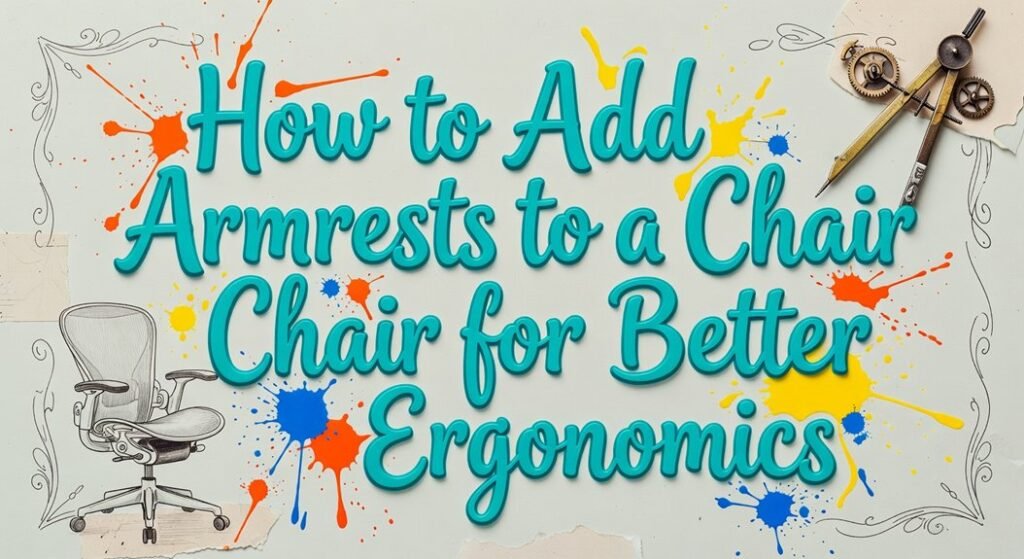 chair armrest improvement guide