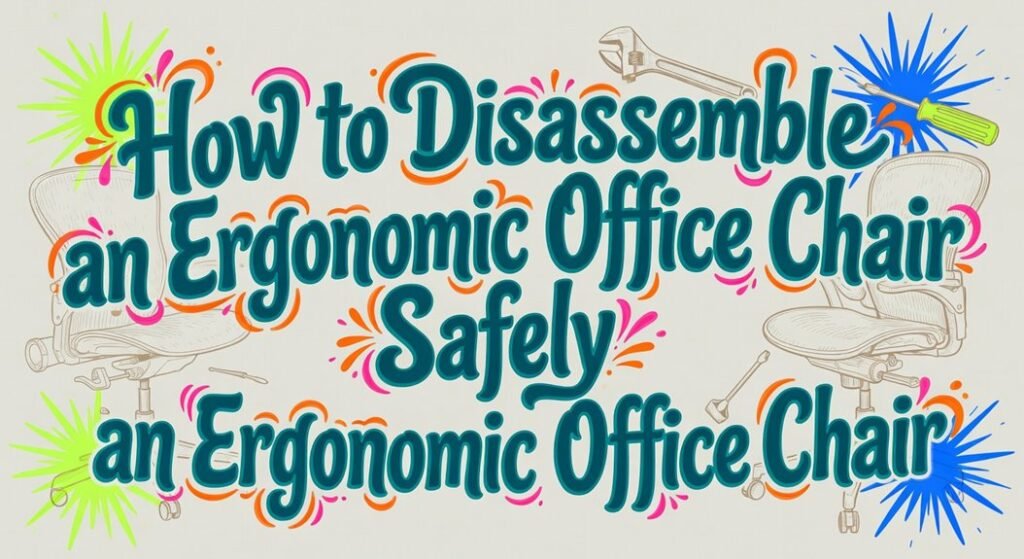 chair disassembly safety guide