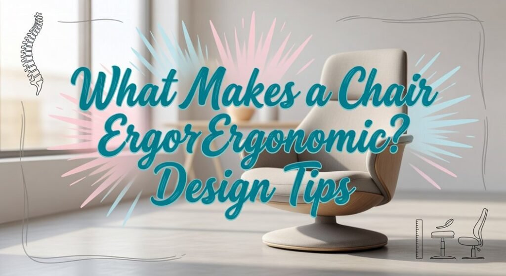 chair ergonomics design tips