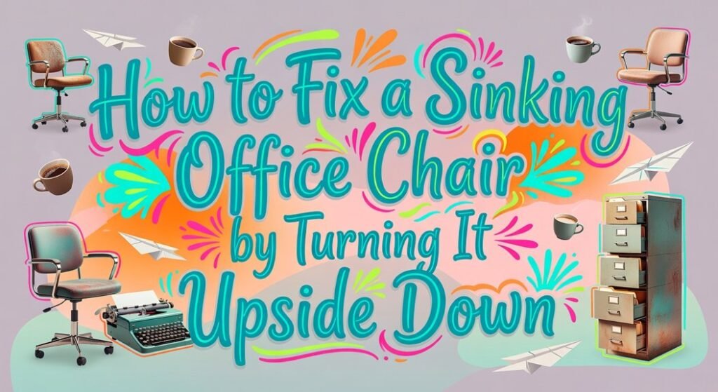 chair repair upside down