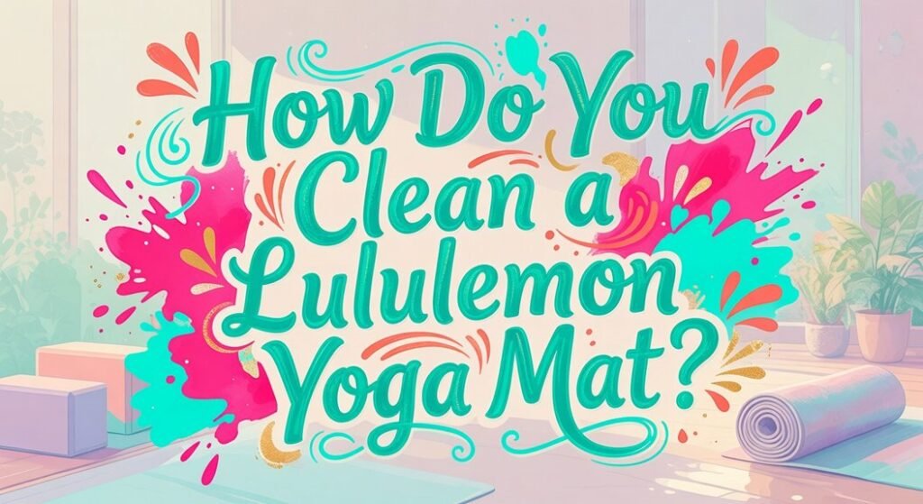 clean yoga mat instructions
