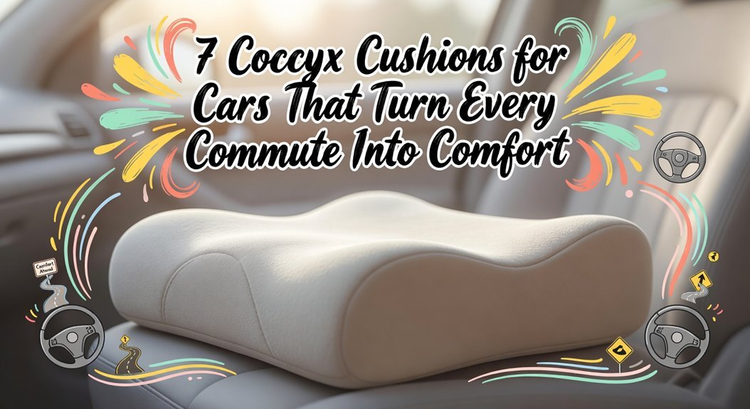 7 Coccyx Cushions for Cars That Turn Every Commute into Comfort