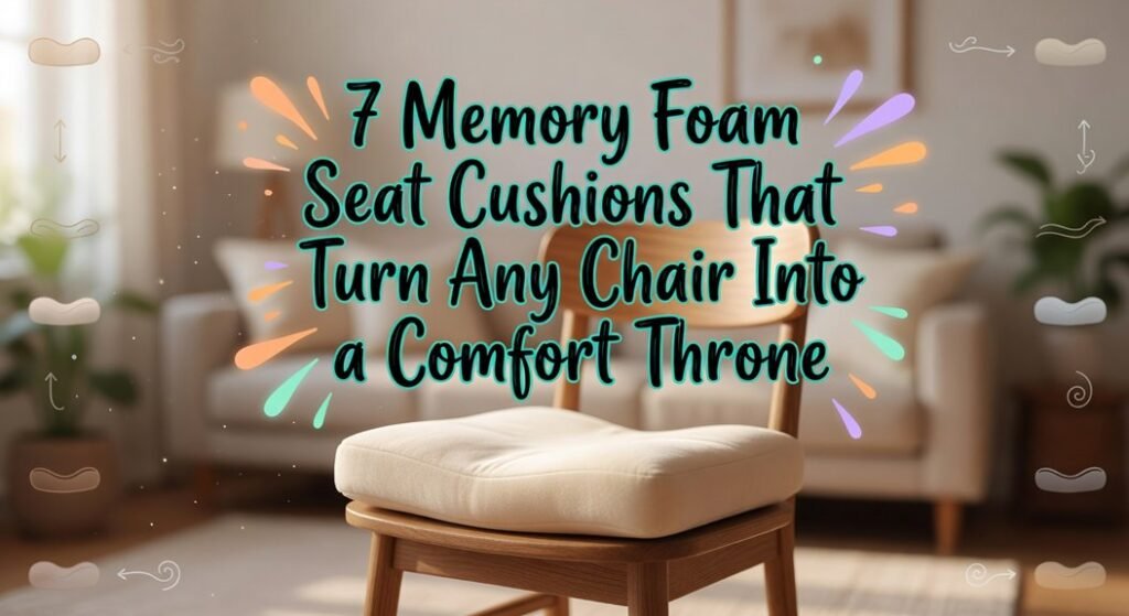 comfort throne seat cushions