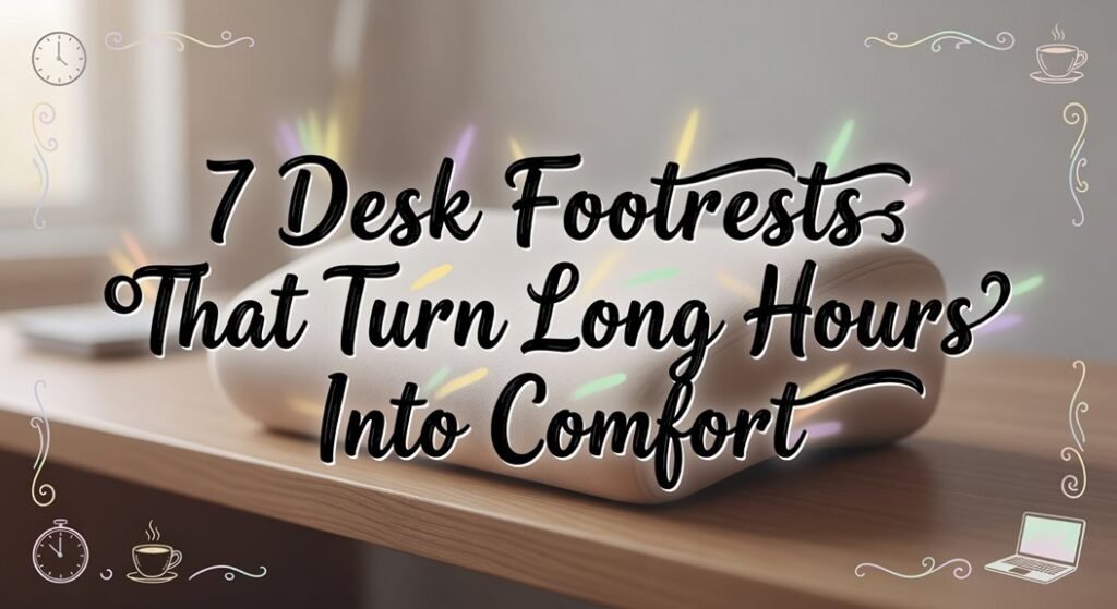 comfortable long hour desk rests