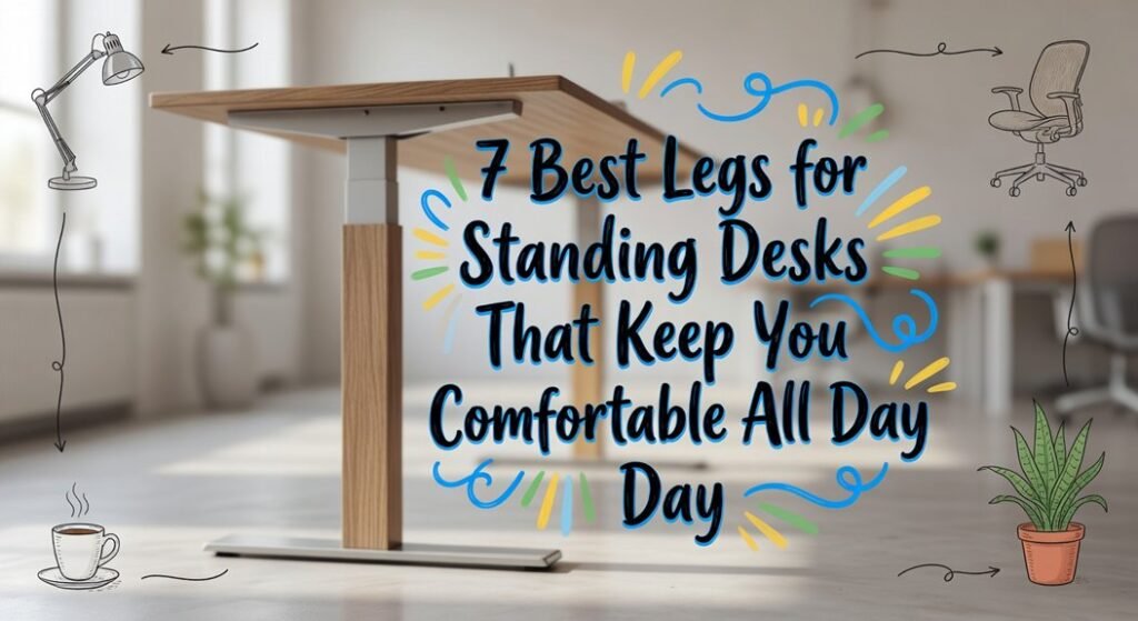 comfortable standing desk legs