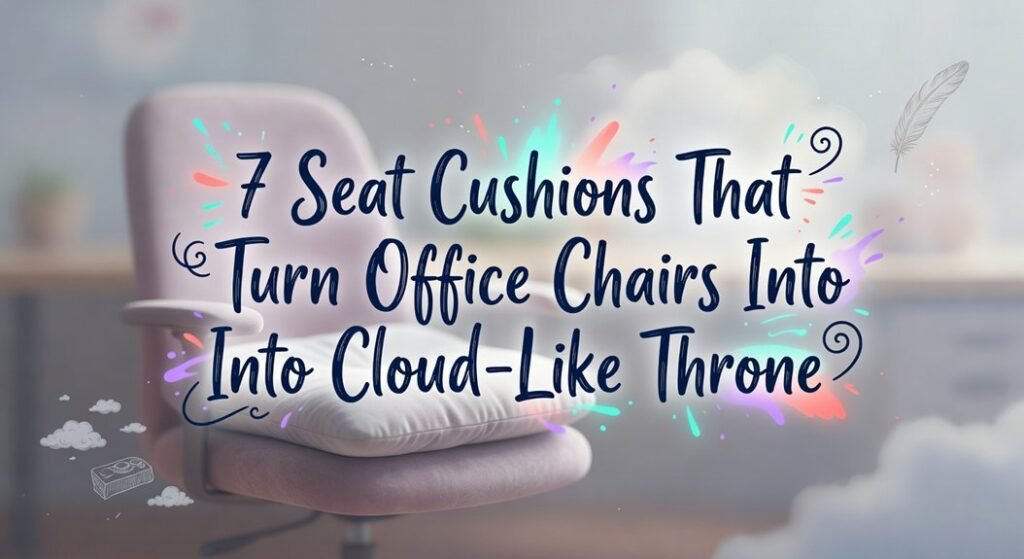 comfy chair cushion upgrade