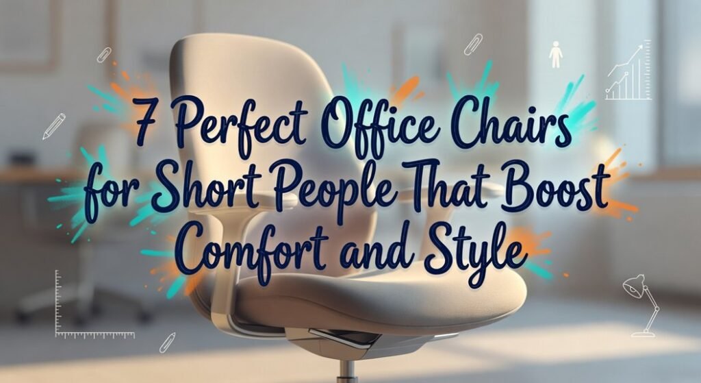 compact chairs for short users