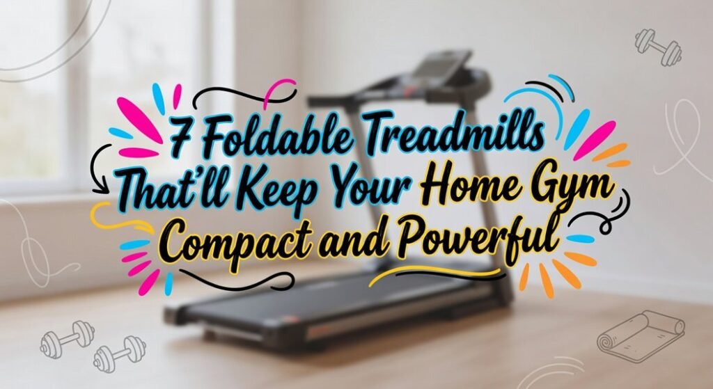 compact foldable powerful treadmills