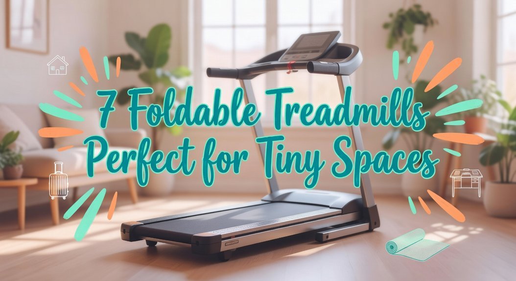 7 Foldable Treadmills Perfect for Tiny Spaces