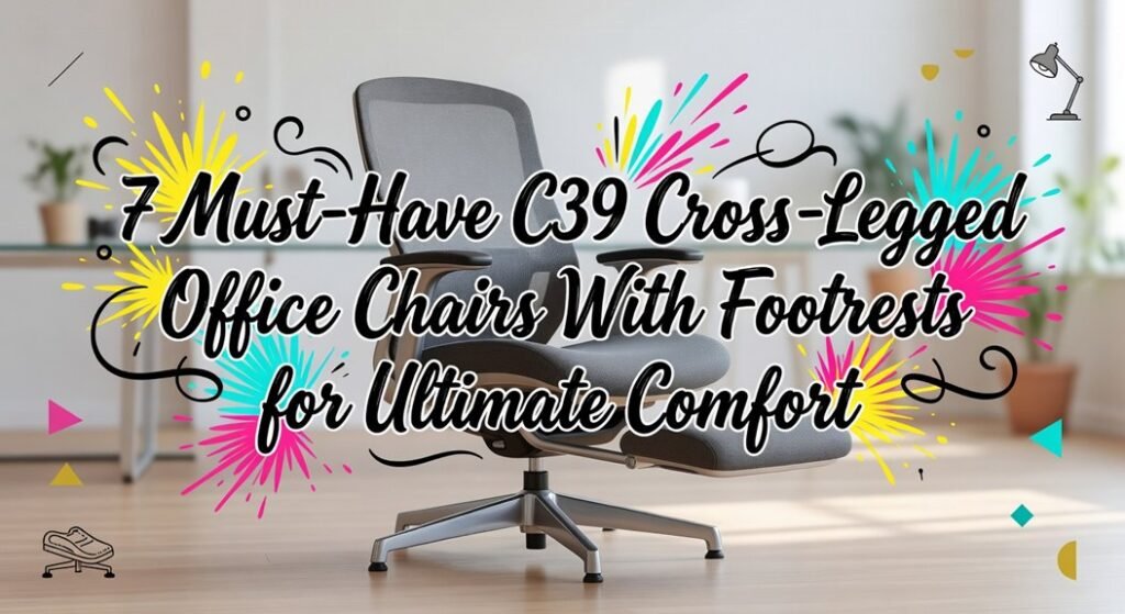 cross legged office chair recommendations