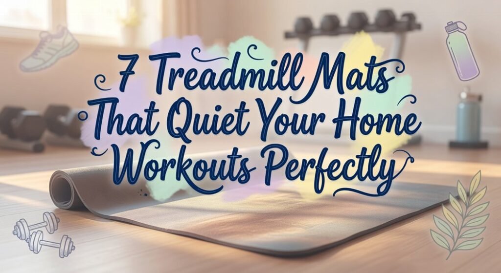 dampening treadmill vibration noise