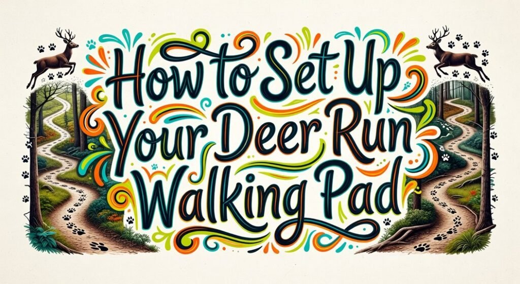 deer run treadmill assembly instructions