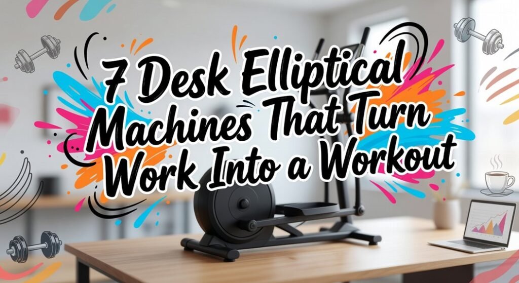 desk elliptical workout machines