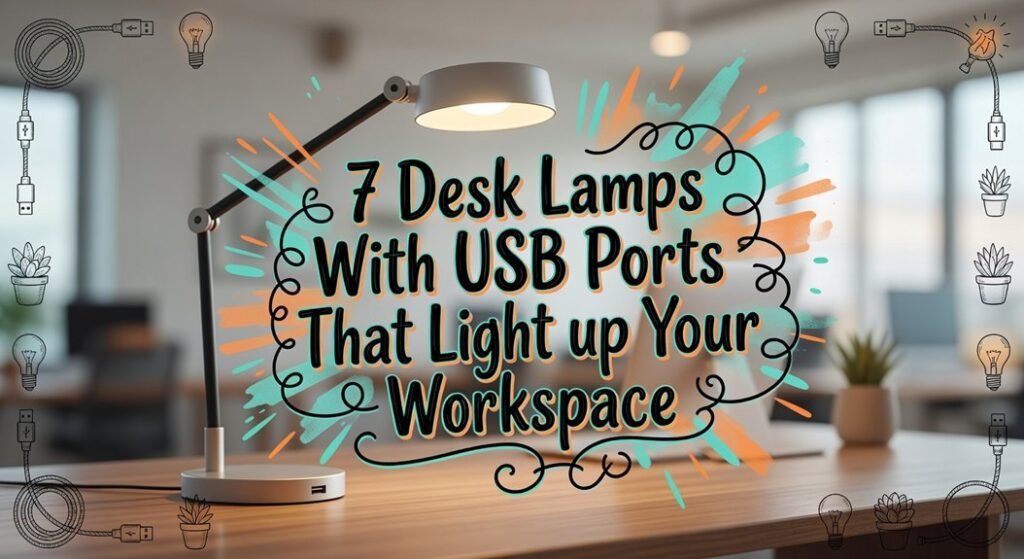 desk lamps with usb ports