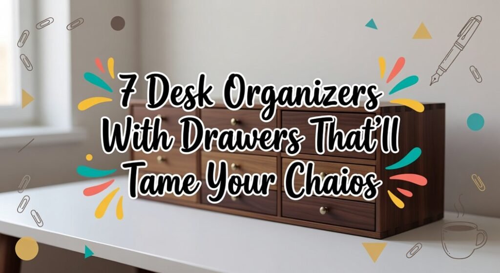 desk storage drawer solutions