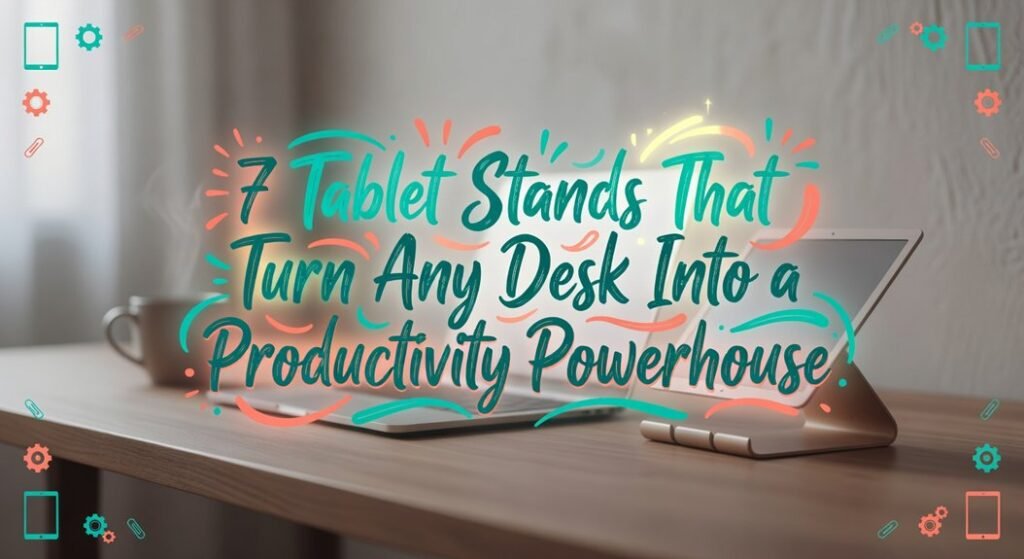 desk to productivity tablet stands