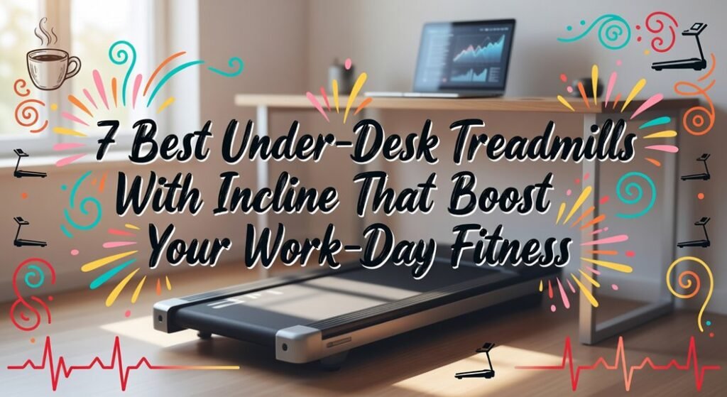 desk treadmill incline feature