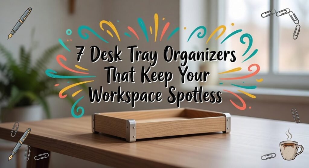 efficient desk organization solutions