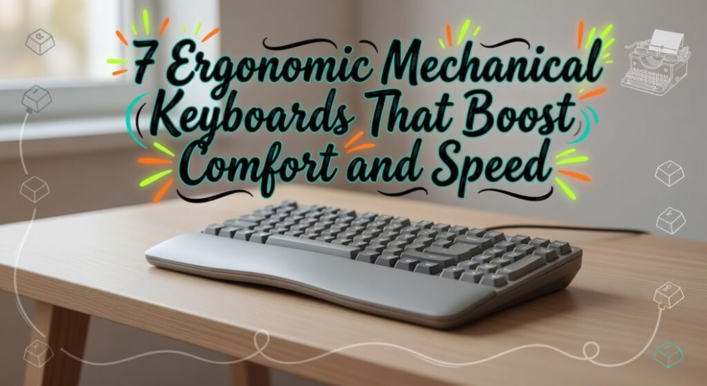 ergonomic keyboard comfort speed