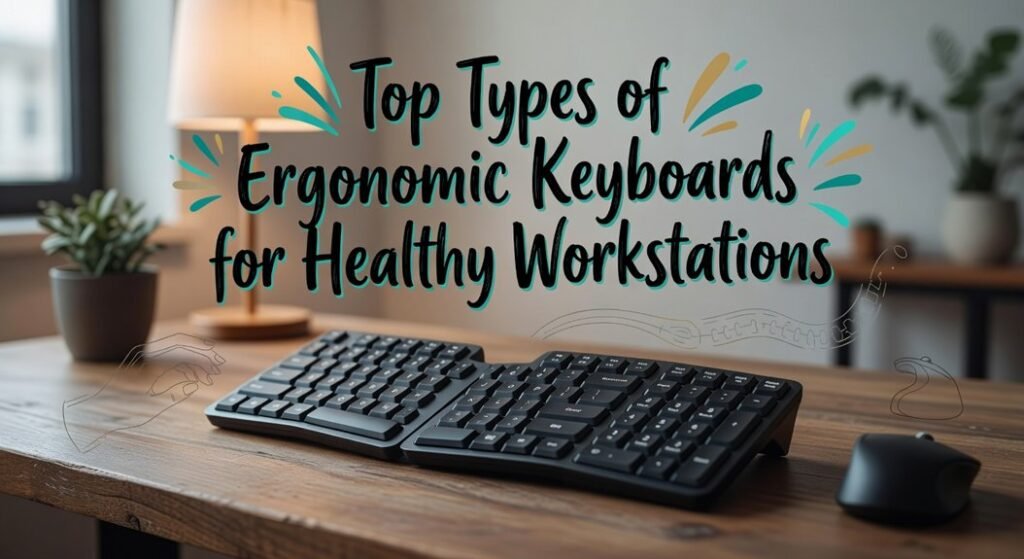 ergonomic keyboard workstation types