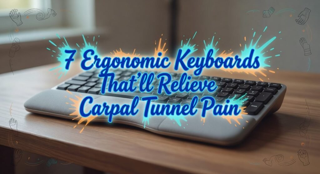 ergonomic keyboards alleviating carpal tunnel pain