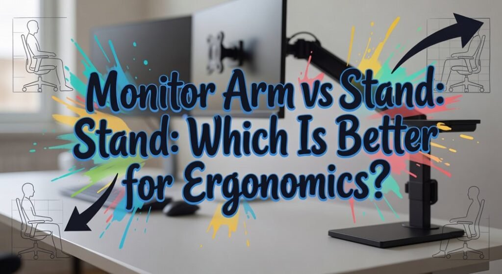 ergonomic monitor positioning comparison