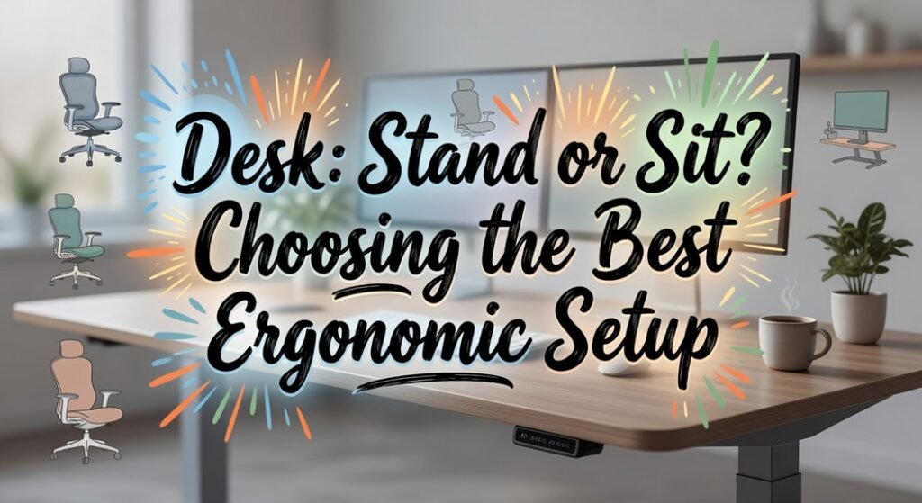 ergonomic workstation posture decision