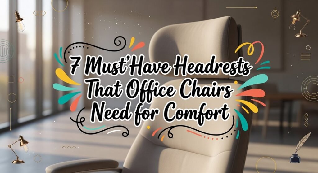 essential office chair headrests
