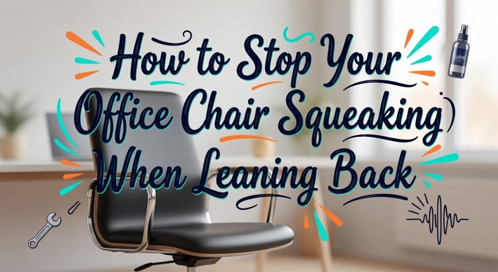 fix chair lean squeak