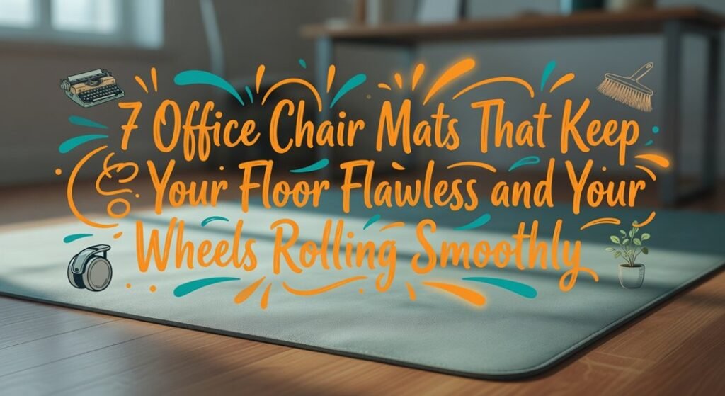 floor protecting smooth chair mats