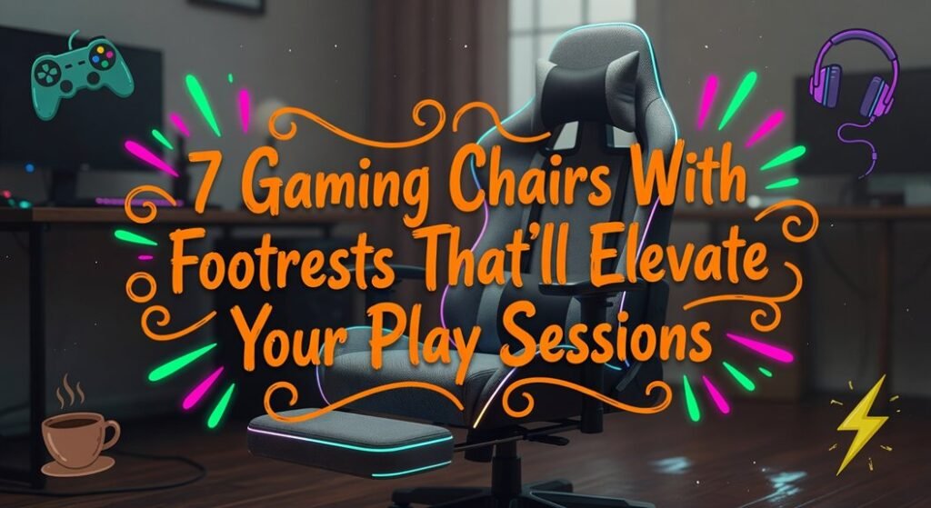 gaming chairs with footrests