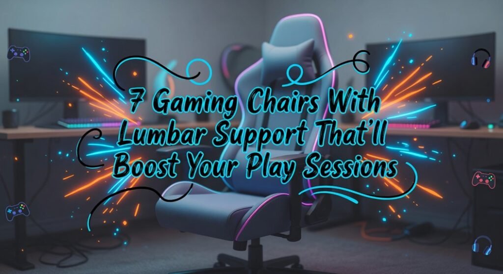 gaming chairs with lumbar support