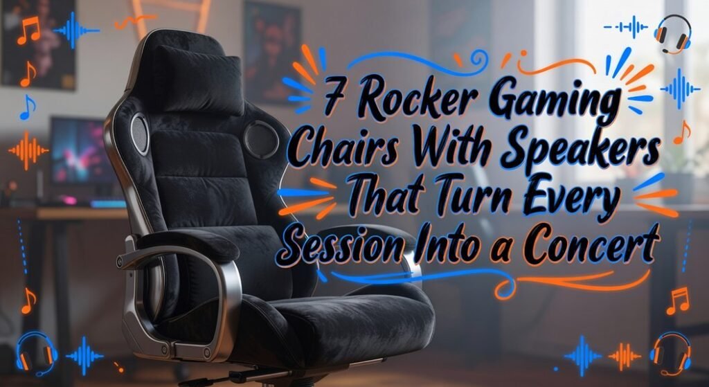 gaming chairs with speakers