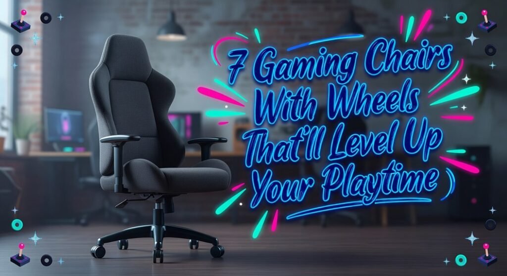 gaming chairs with wheels
